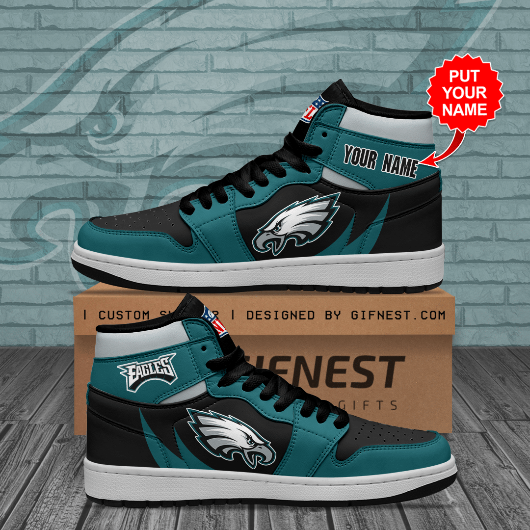 Personalized PE JD Sneaker - eaglesfanhome.com