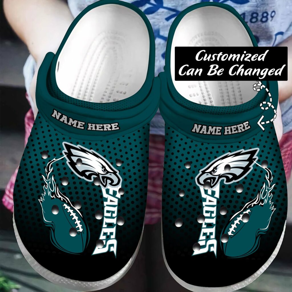 Personalized New England Patriots NFL Football Crocs Clogs