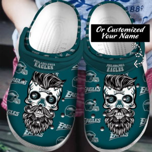 Philadelphia Eagles Fly Eagles Fly Go Birds Clogs Crocs - Growkoc