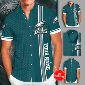 Philadelphia Eagles NFL Hawaiian Shirt Custom Mosquito Bites
